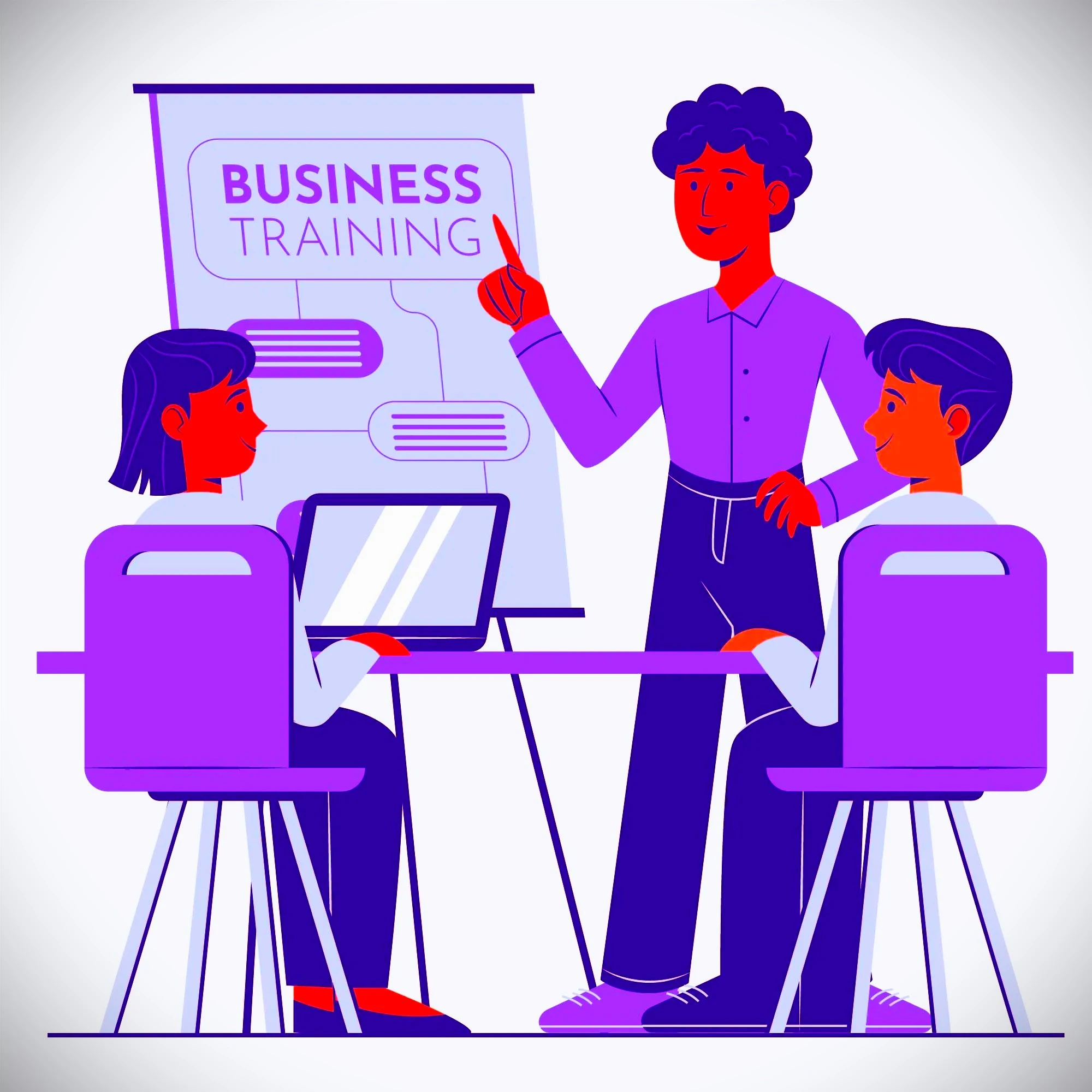 Decorative vector under QR